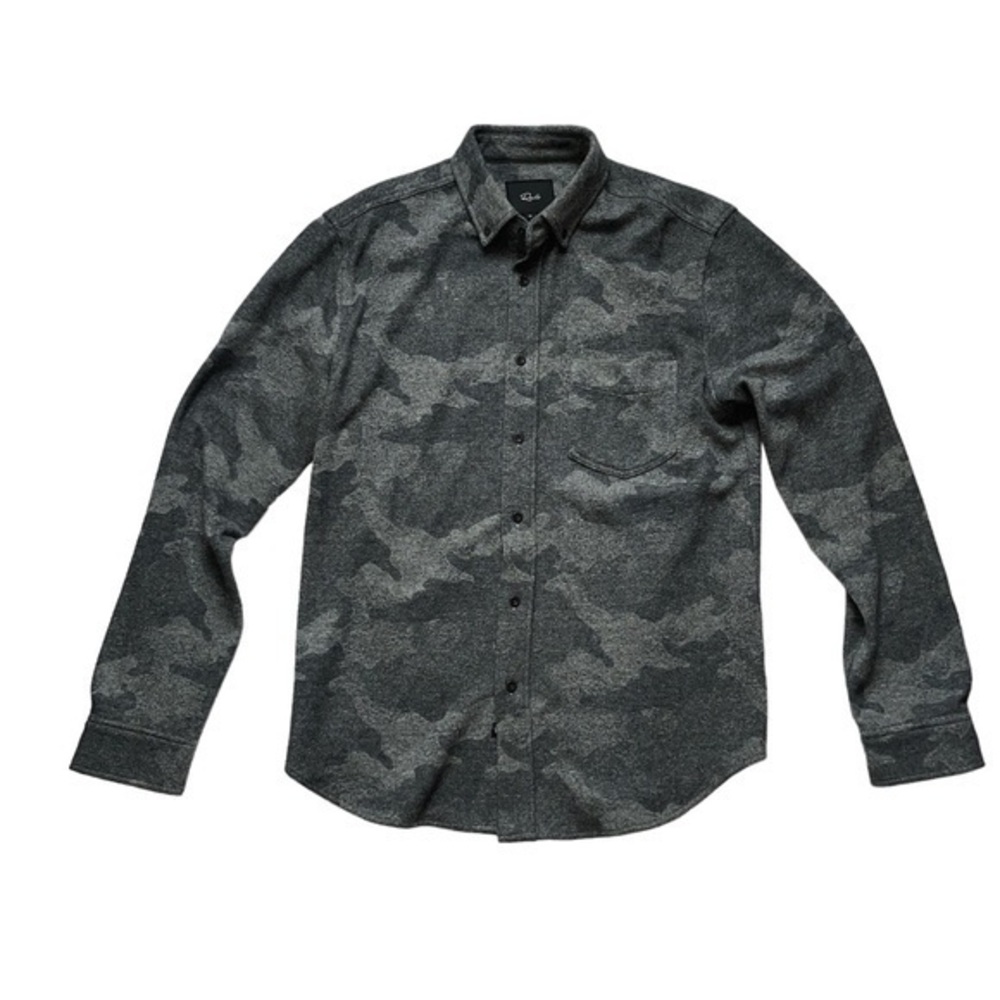 Rails Berkeley blue camo shirt/jacket shacket